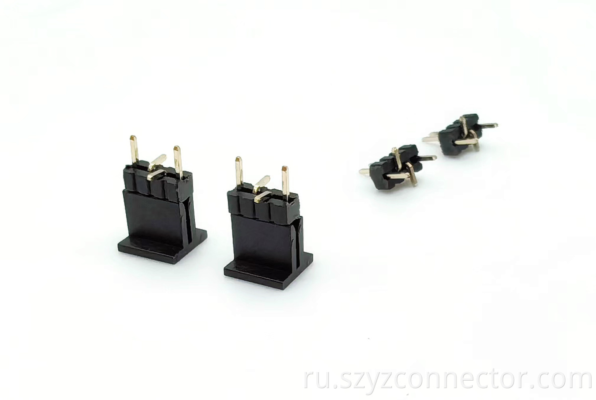 Штыревой разъем 1,27 мм, 4 контакта 1.27mm pin header 4p